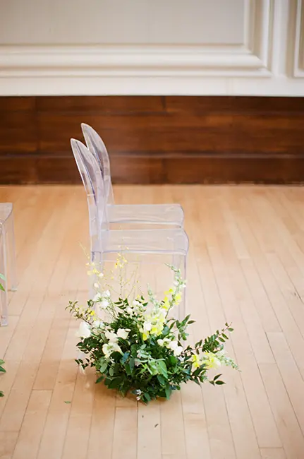 Ghost Chair with Florals