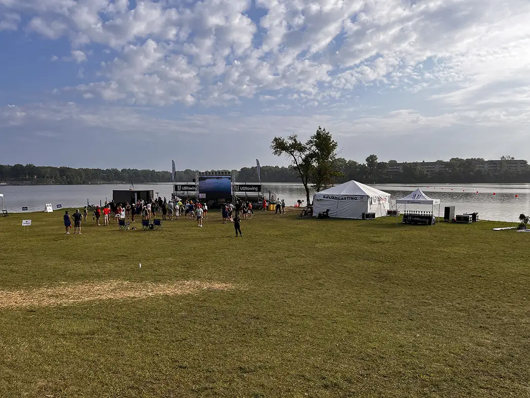 Rowfest Course tent
