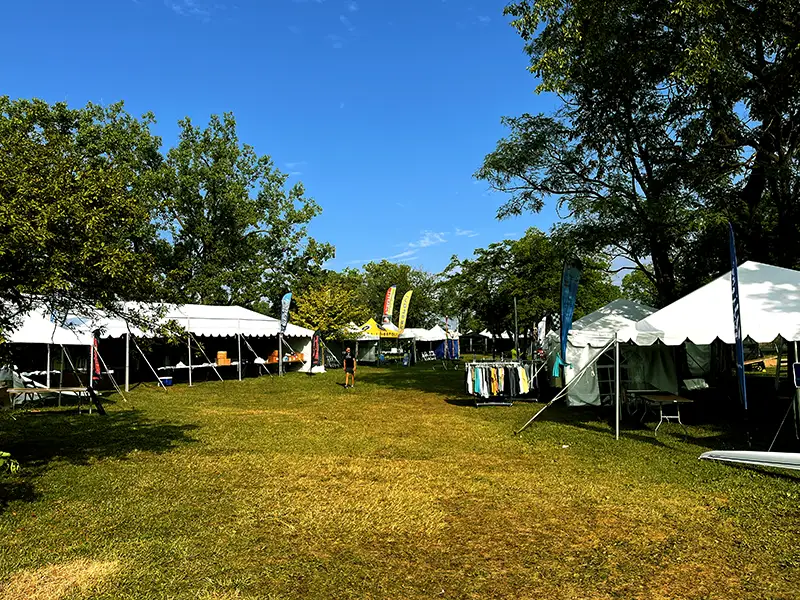 Rowfest Marketplace Tent Rentals