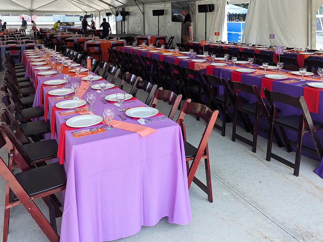 SCA Banquet Table Rentals