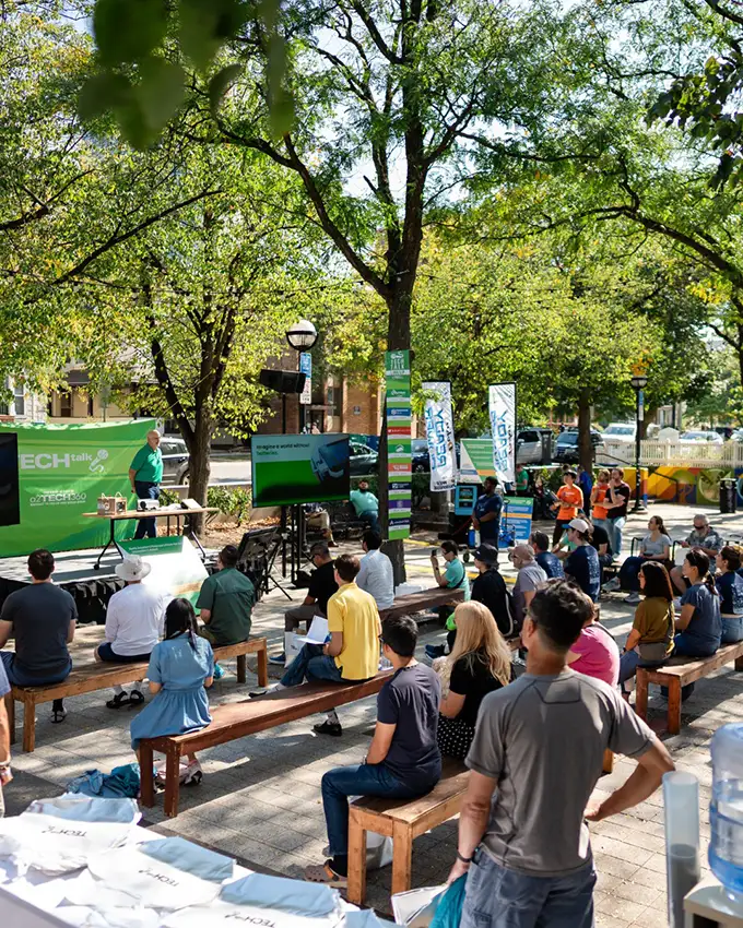 2025 Ann Arbor SPARK A2 Tech Trek Rustic Benches Rentals